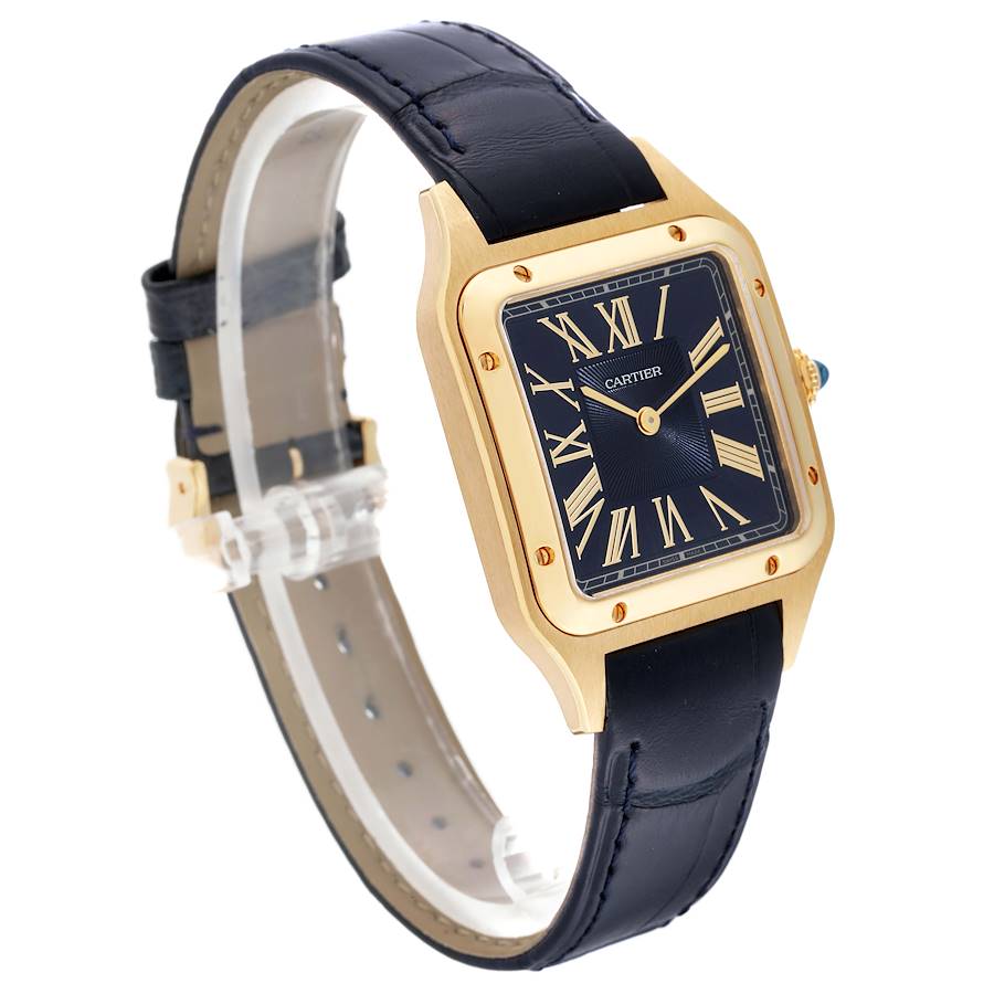 Cartier 時計 ゴールド/ブラック CRW2SA0016 - サントス ドゥ カルティエ ウォッチ - MM、自動