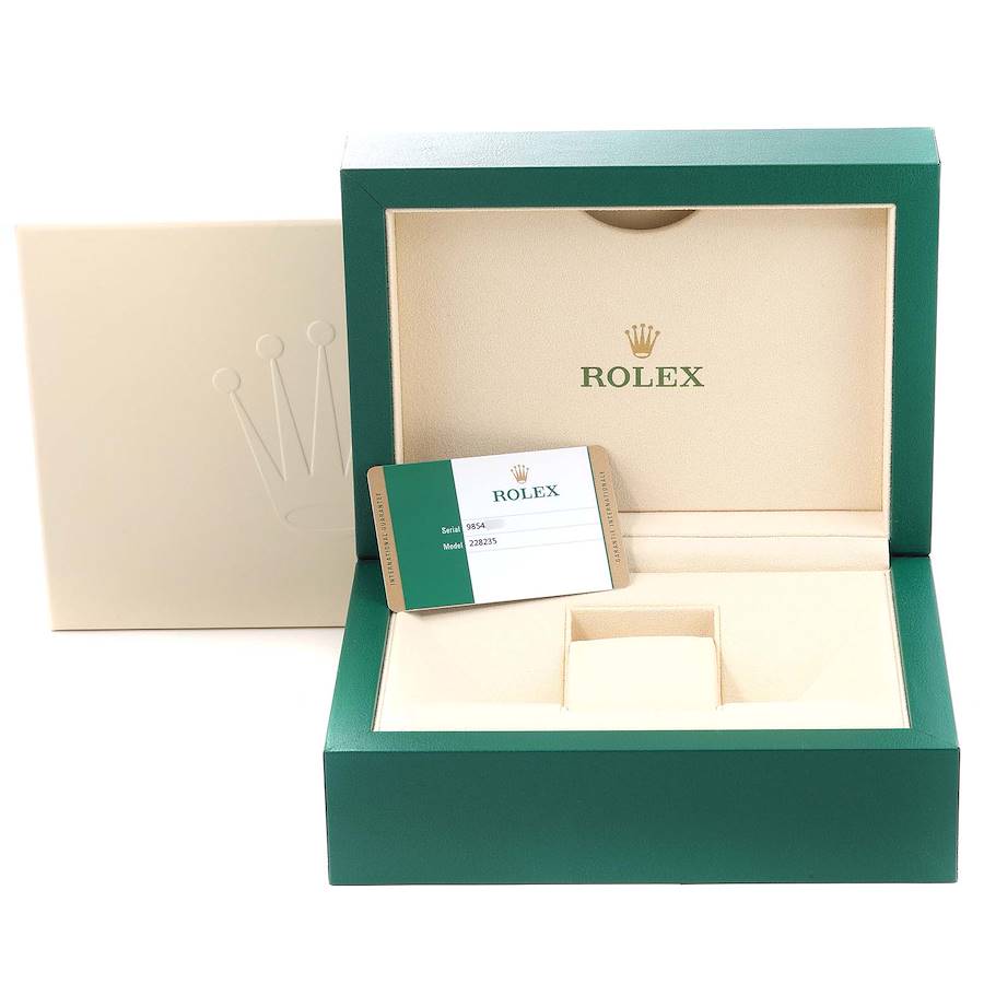 Rolex President Rose Gold 228235 | Stock 53746 | SwissWatchExpo