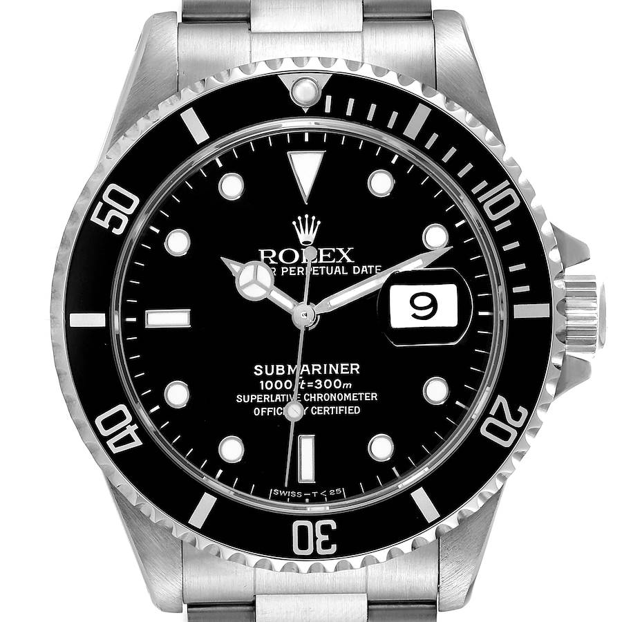 *NOT FOR SALE* Rolex Submariner Date 40mm Black Dial Steel Mens Watch 16610 Box Papers (Partial Payment) SwissWatchExpo