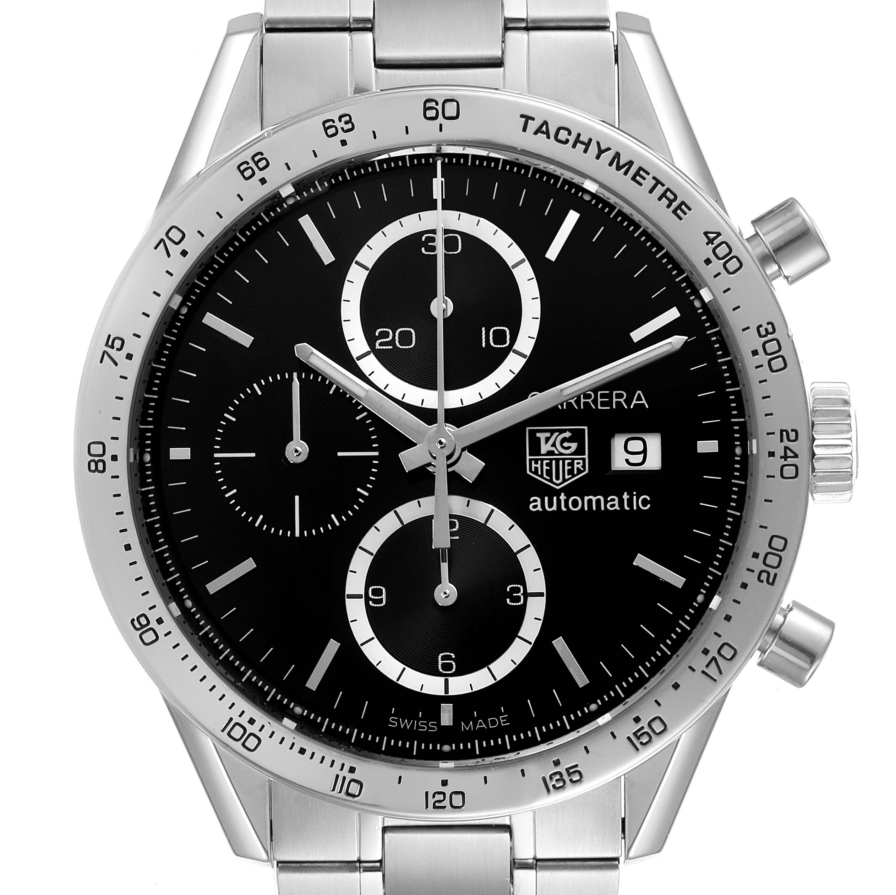 Tag Heuer Carrera Stainless Steel CV2016 | Stock 33954 | SwissWatchExpo