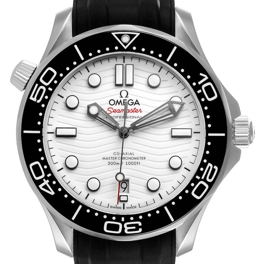 Omega Seamaster Co-Axial 42mm Mens Watch 210.32.42.20.04.001 Box Card SwissWatchExpo