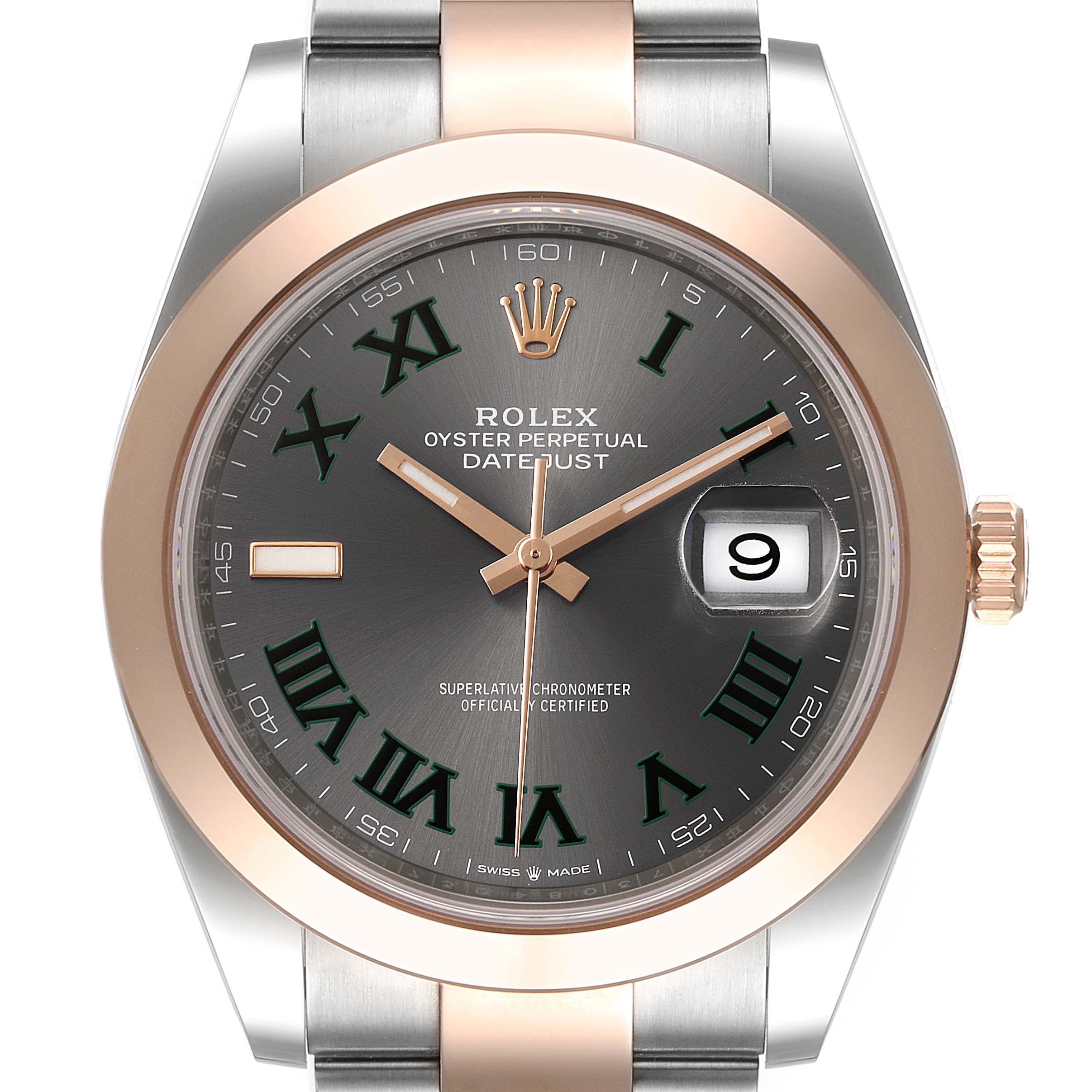 rolex datejust 41 rose gold price