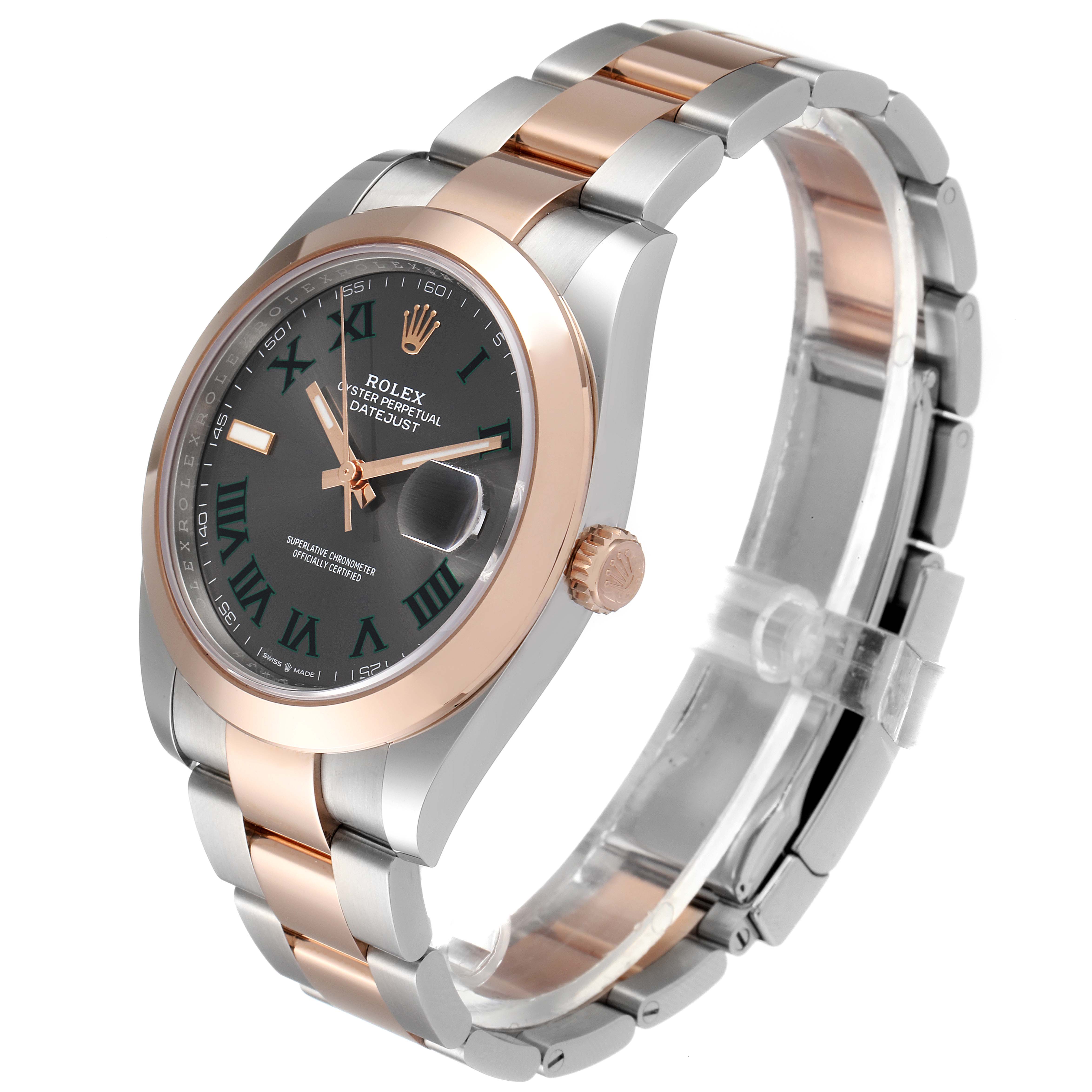 rolex datejust 41 rose gold price