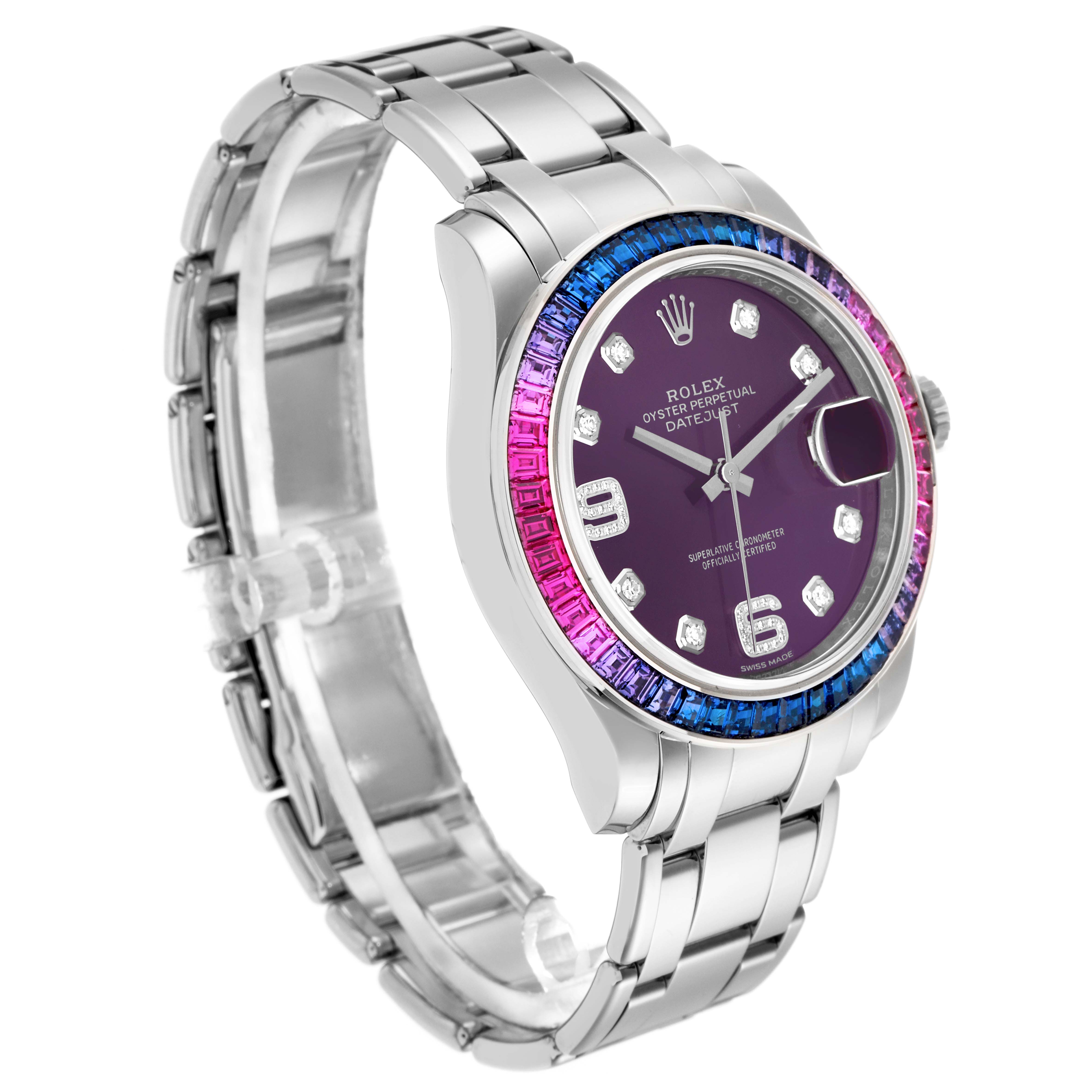 Rolex Pearlmaster White Gold 86349SAFUBL | Stock 72480