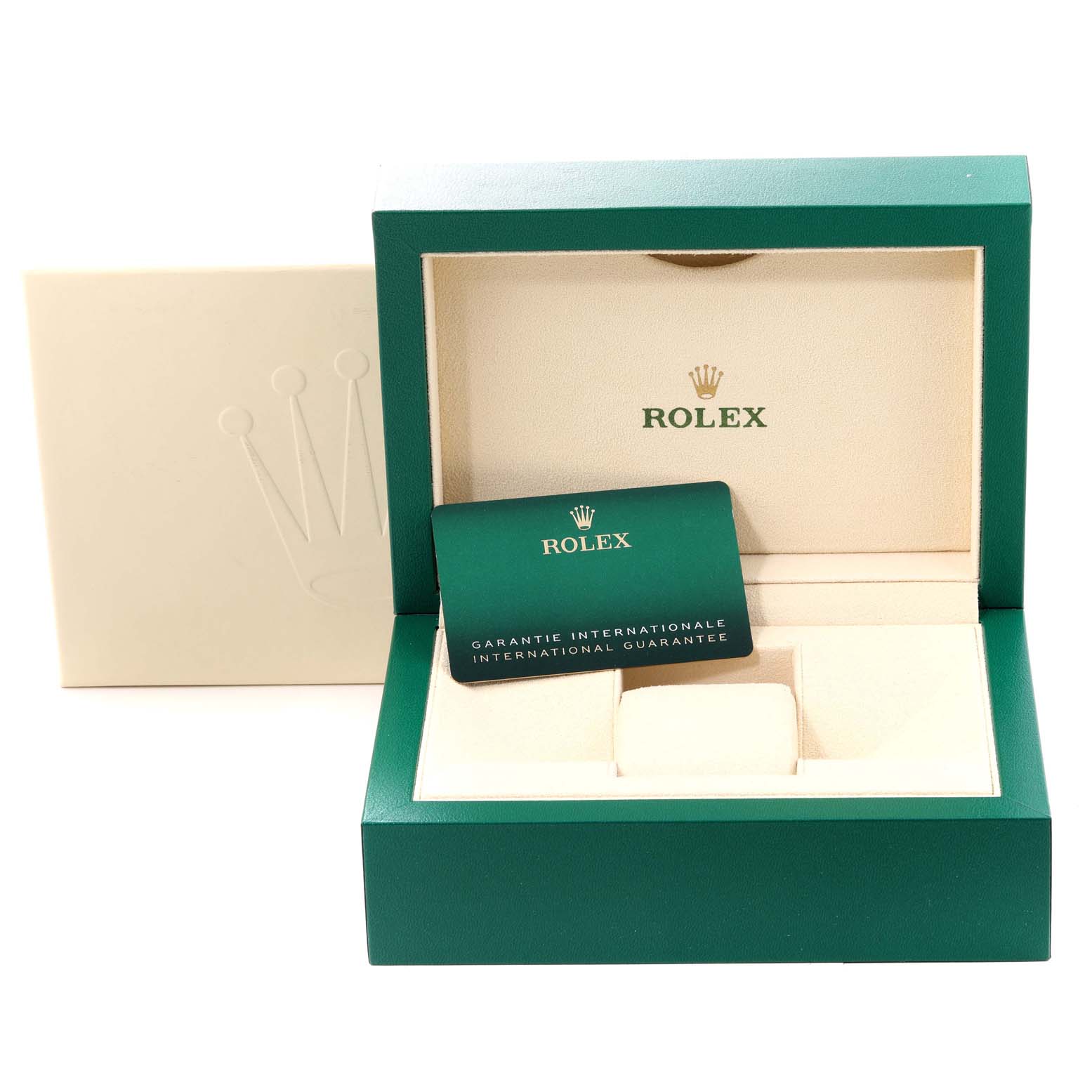 Rolex President Day Date 36 White Gold Diamond Mens Watch 128349 Box ...