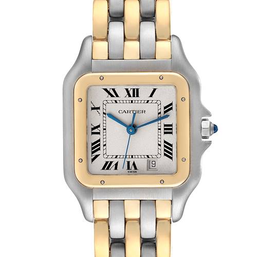 Photo of Cartier Panthere Steel 18K Yellow Gold 3 Row Ladies Watch W25028B8