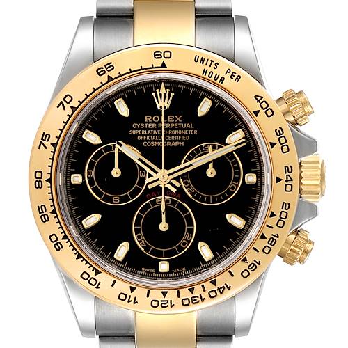 Photo of NOT FOR SALE Rolex Daytona Black Dial Steel Yellow Gold Mens Watch 116503 Box Card PARTIAL PAYMENT