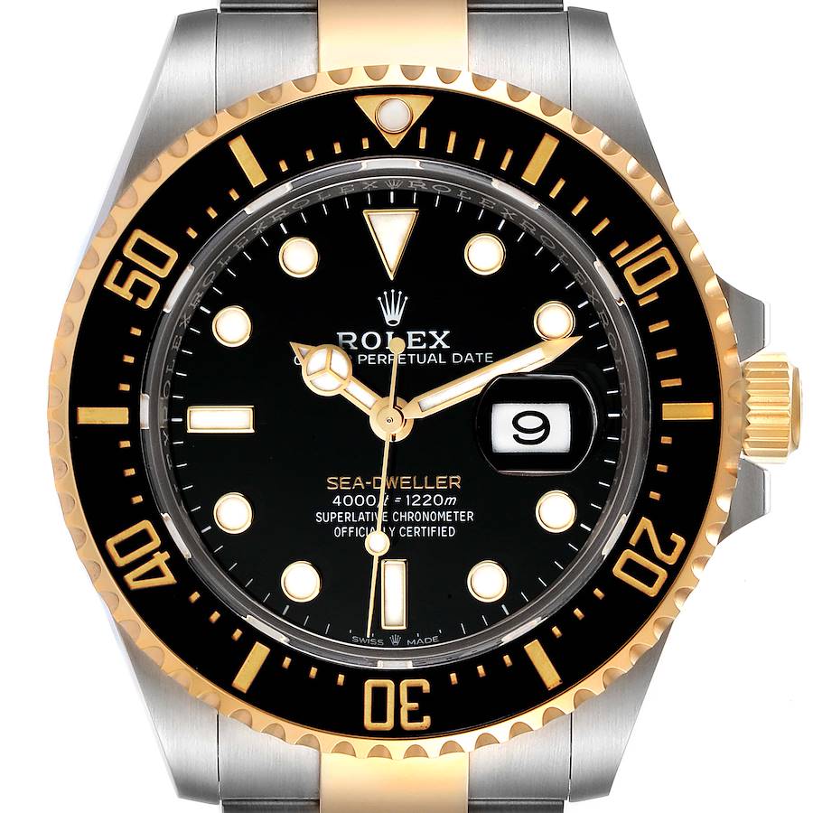 NOT FOR SALE Rolex Seadweller Black Dial Steel Yellow Gold Mens Watch 126603 Box Card PARTIAL PAYMENT SwissWatchExpo