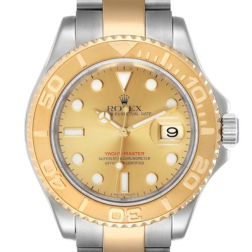 Photo of --NOT FOR SALE-- Rolex Yachtmaster Steel 18K Yellow Gold Mens Watch 16623 Box Papers -- PARTIAL PAYMENT --