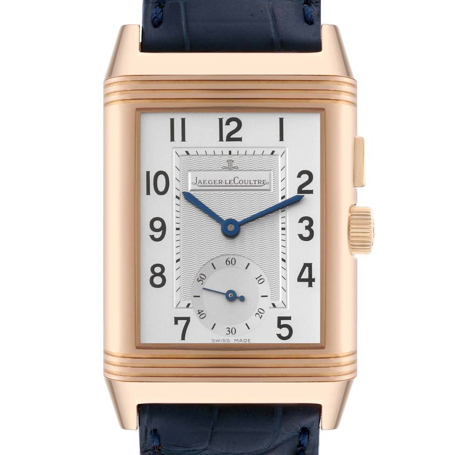 Jaeger LeCoultre Reverso Duoface Rose Gold Mens Watch 272.2.51 Q2712411 SwissWatchExpo