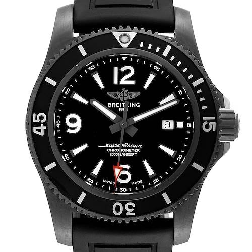 Photo of NOT FOR SALE Breitling Superocean 46 Black Dial DLC Steel Mens Watch M17368 PARTIAL PAYMENT