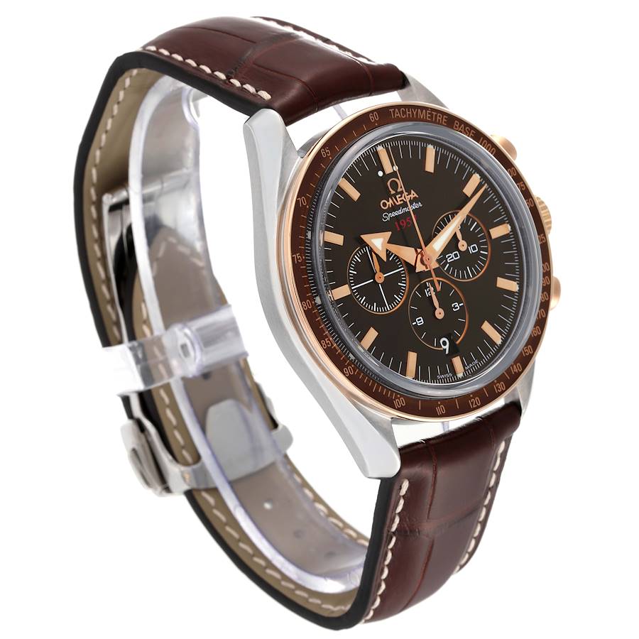 Omega Speedmaster Broad Arrow 1957 Steel Rose Gold Watch  321.93.42.50.13.001 | SwissWatchExpo