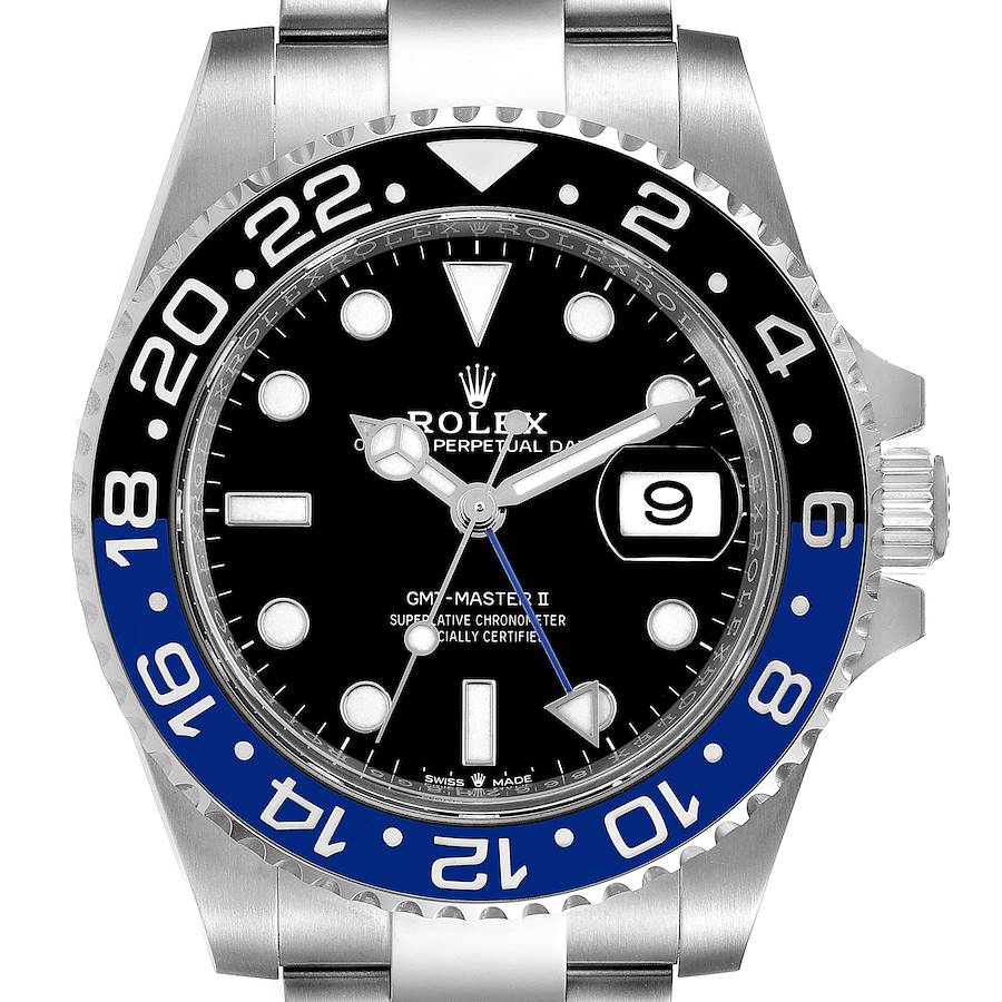 NOT FOR SALE Rolex GMT Master II Black Blue Batman Steel Mens Watch 126710 Unworn PARTIAL PAYMENT SwissWatchExpo