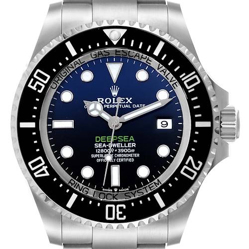 Photo of Rolex Seadweller Deepsea 44 Cameron D-Blue Dial Mens Watch 136660 Unworn