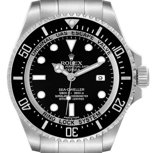Photo of Rolex Seadweller Deepsea Ceramic Bezel Mens Watch 116660 Box Card