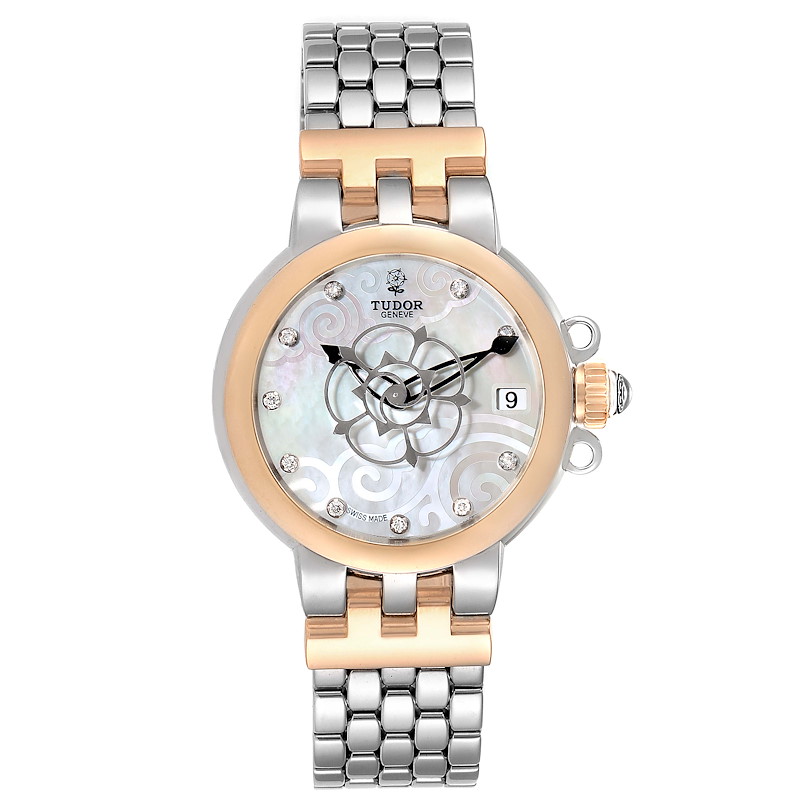 チュードル TUDOR 35701 CLAIR DE ROSE デイト 自動巻き レディース 良品 _834462 TUDOR（チューダー） チュードル TUDOR 35701 CLAIR DE ROSE デイト