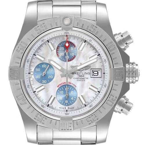 Photo of Breitling Super Avenger Mother of Pearl Special Edition Watch A13381