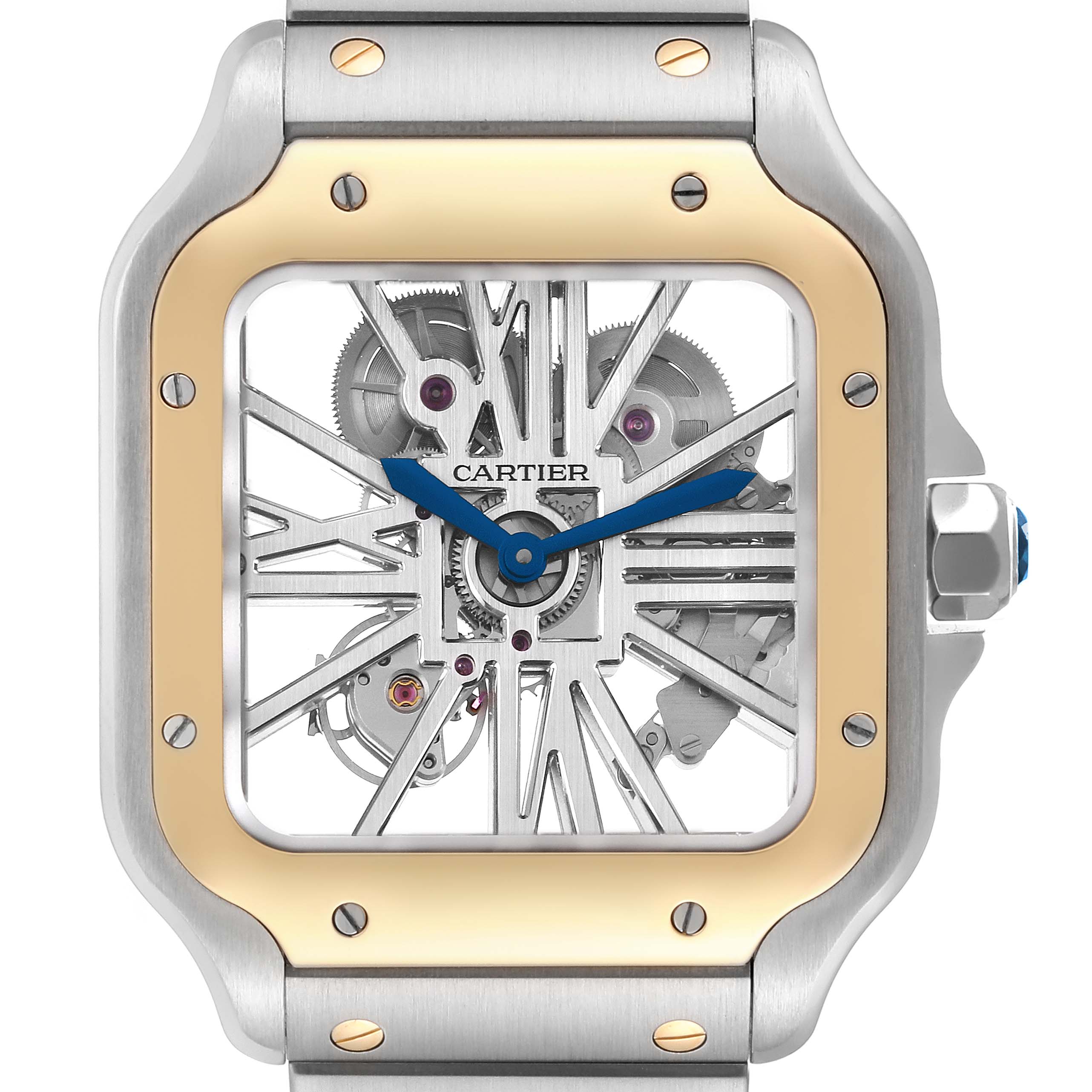 Cartier Santos Steel and Gold (two tone) WHSA0019 | Stock