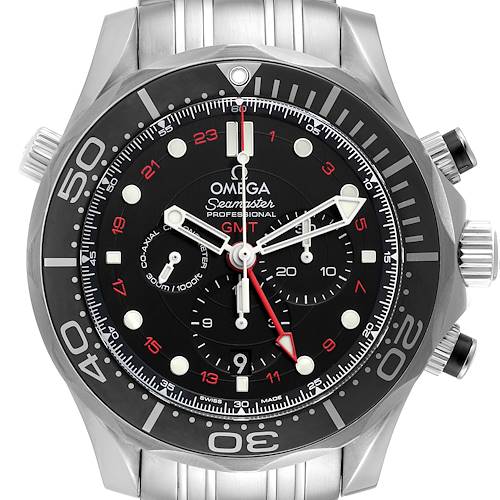 Photo of Omega Seamaster Diver 300M Co-Axial GMT Watch 212.30.44.52.01.001