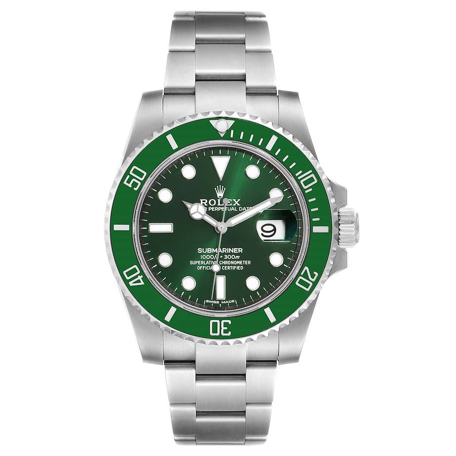 Rolex Submariner Hulk Date 40 Green Dial 116610LV 116610