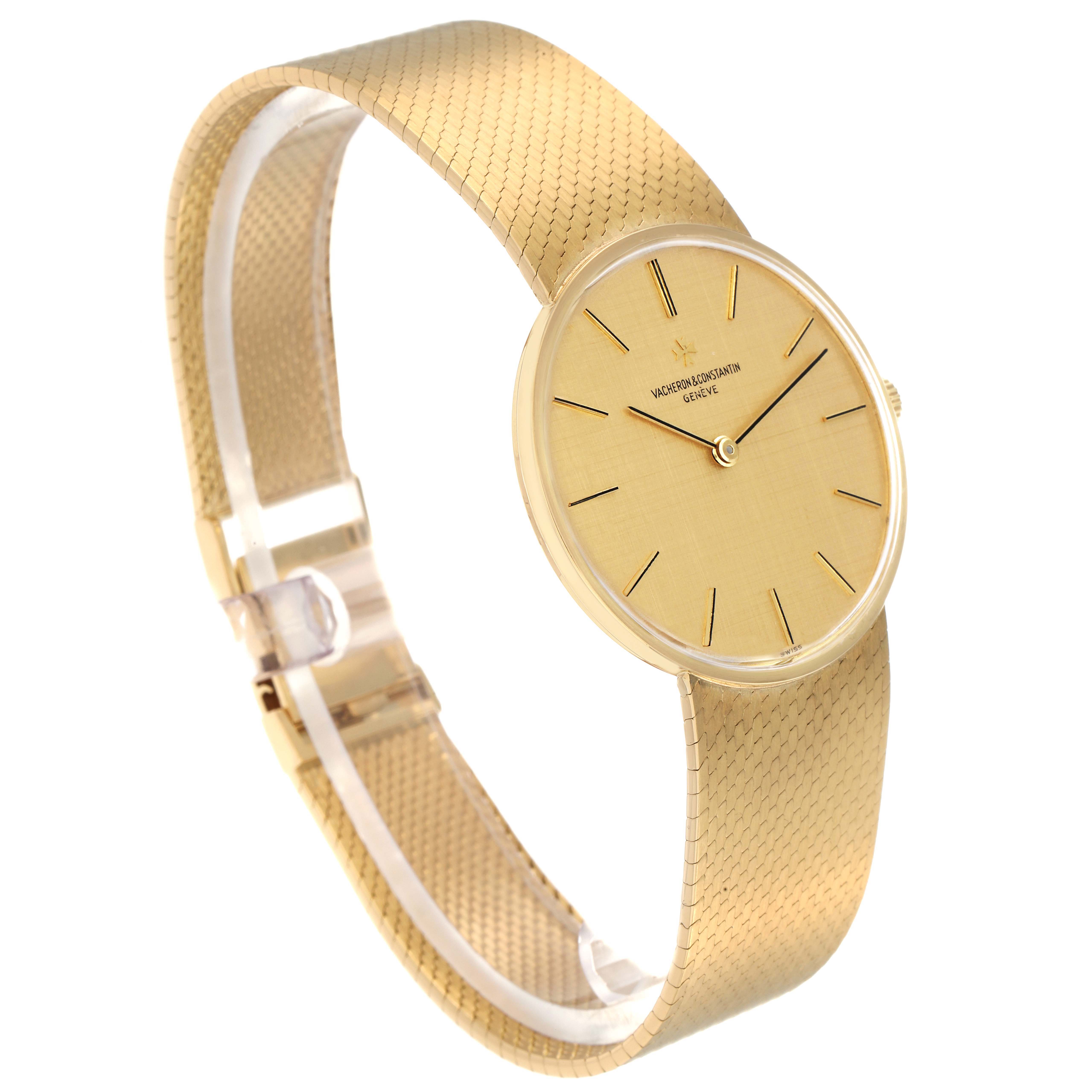 The Vacheron Constantin Vintage model BA31003 men
s watch is shown from a three-quarter angle, highlighting the face, strap, and clasp.