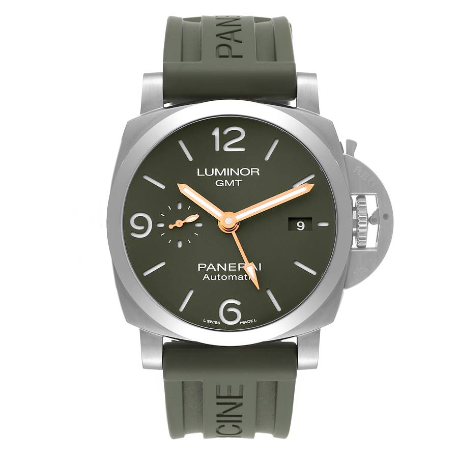 Panerai Luminor 1950 GMT Green Dial MS Dhoni Edition Watch