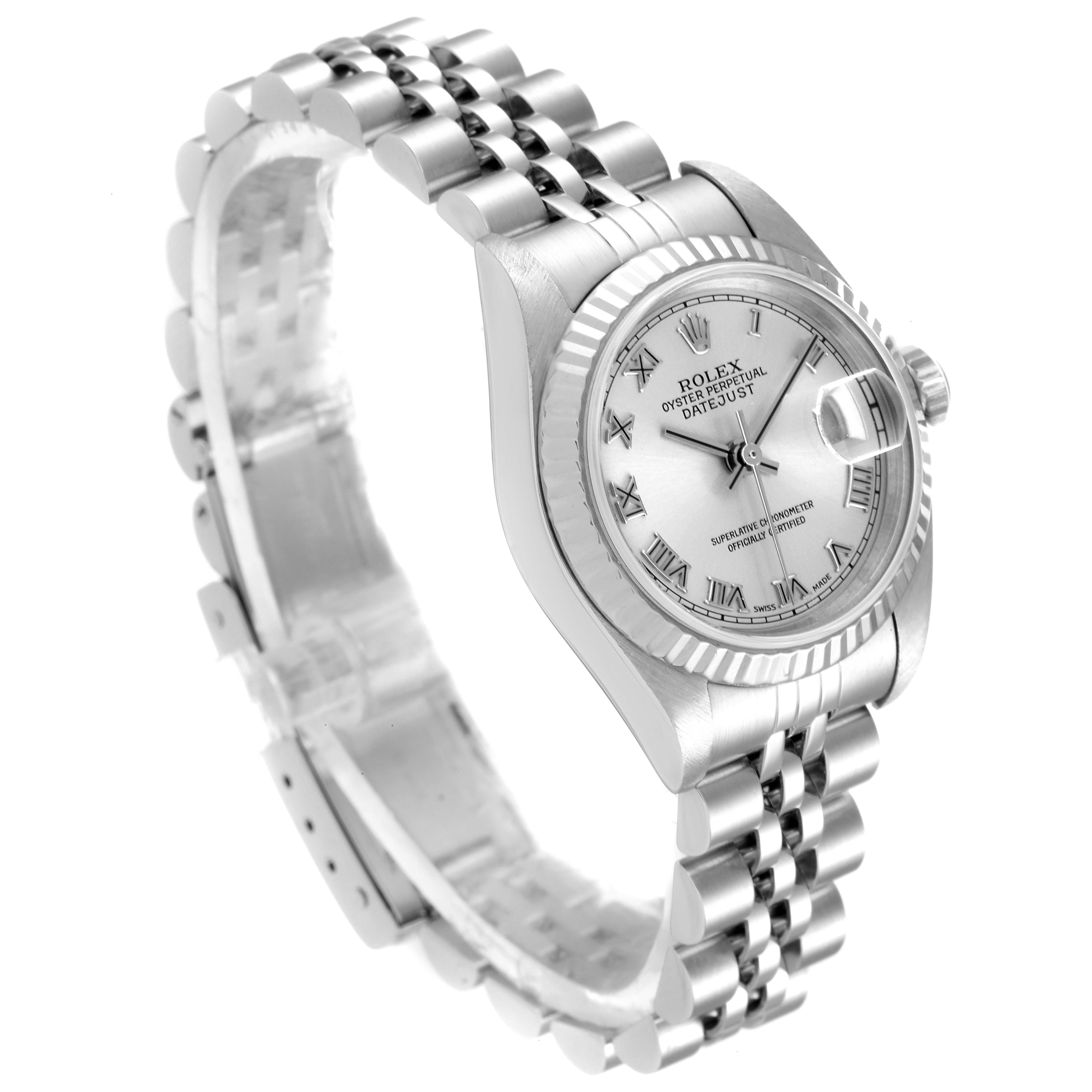 silver and gold ladies rolex