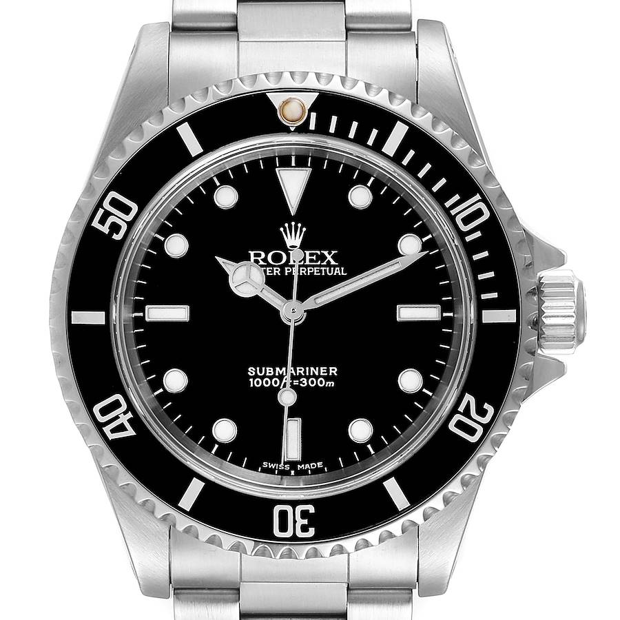NOT FOR SALE Rolex Submariner 40mm Non-Date 2 Liner Steel Mens Watch 14060 Box Papers PARTIAL PAYMENT SwissWatchExpo