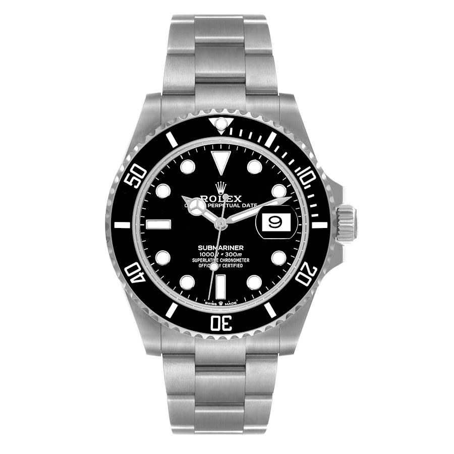 Rolex Submariner Date Black 126610 Stainless Steel Watch, Used, Mens | Bob's Watches