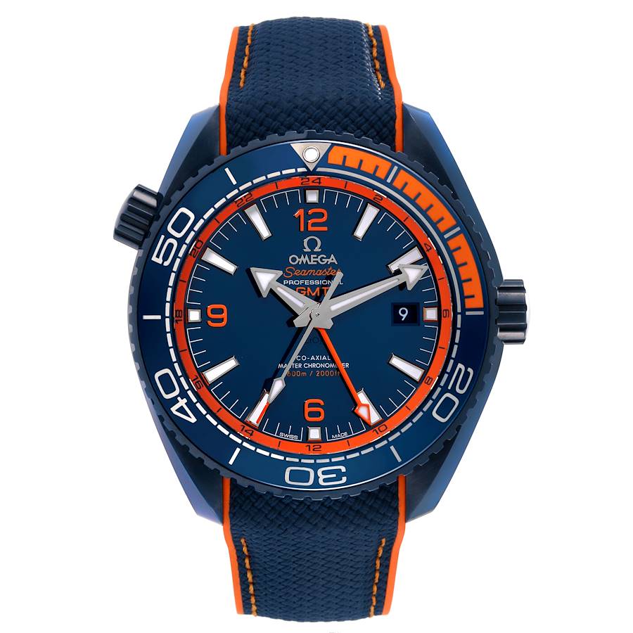 Omega Planet Ocean Big Blue GMT 45.5 mm Mens Watch 215.92.46.22