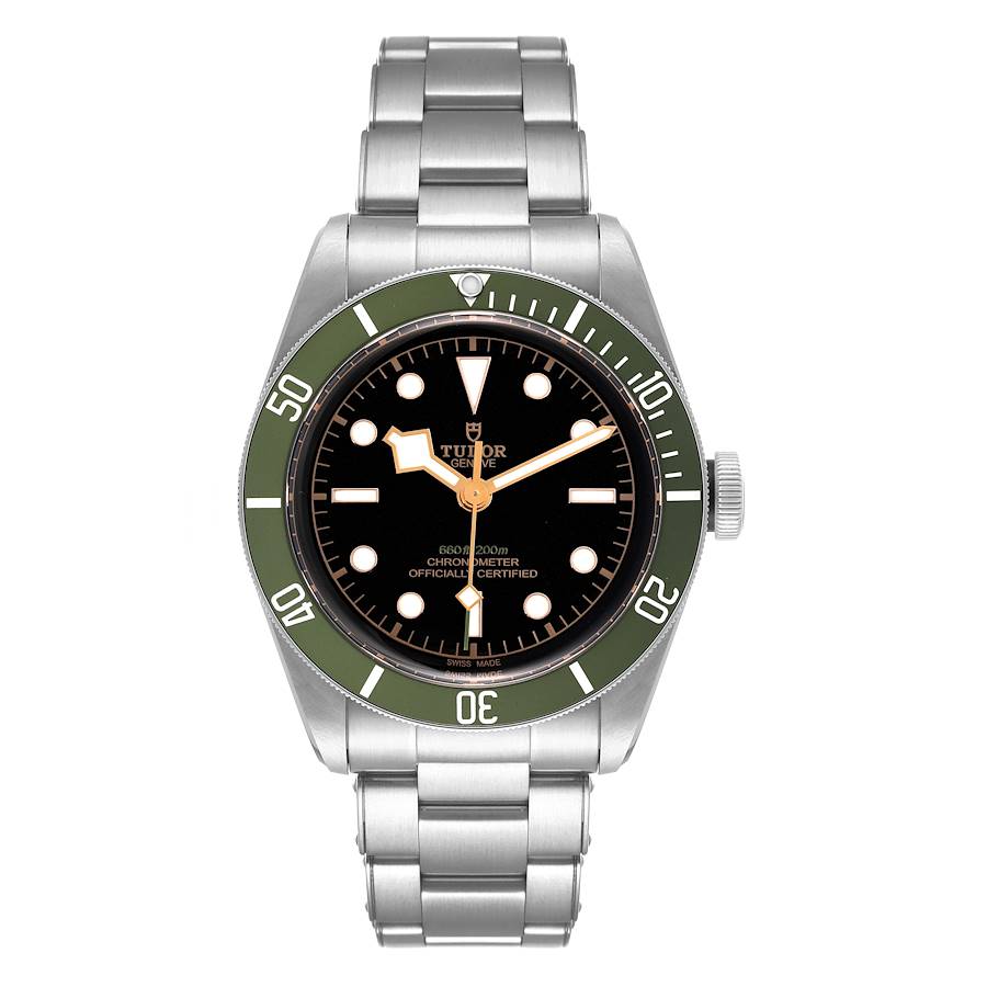 Tudor Heritage Black Bay Harrods Special Edition Mens Watch 79230G Box Card