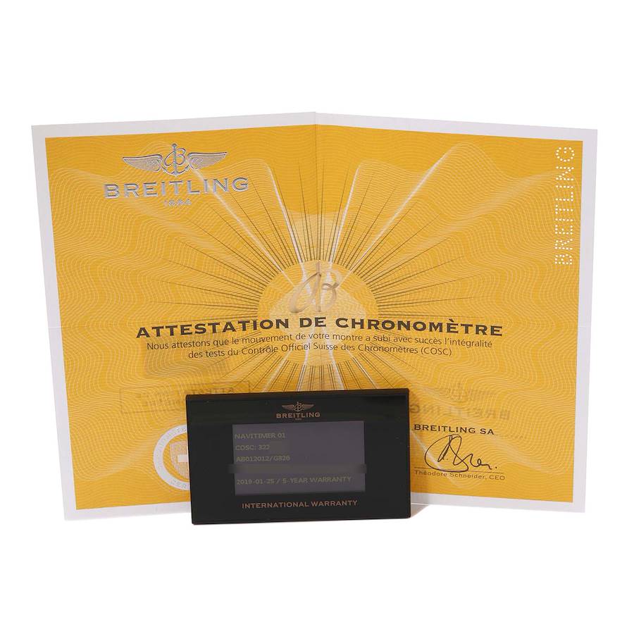 Breitling Navitimer Stainless Steel AB0120 | Stock 63177