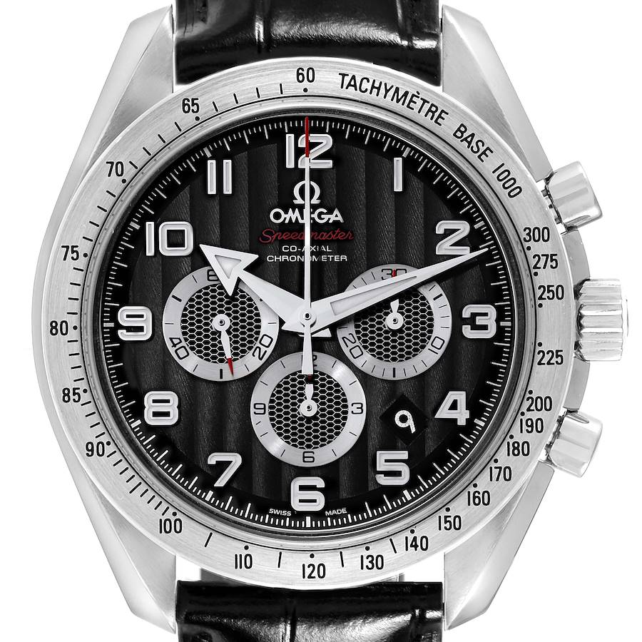 Omega Speedmaster Broad Arrow Black Dial Mens Watch 321.13.44.50.01.001 Box Card SwissWatchExpo