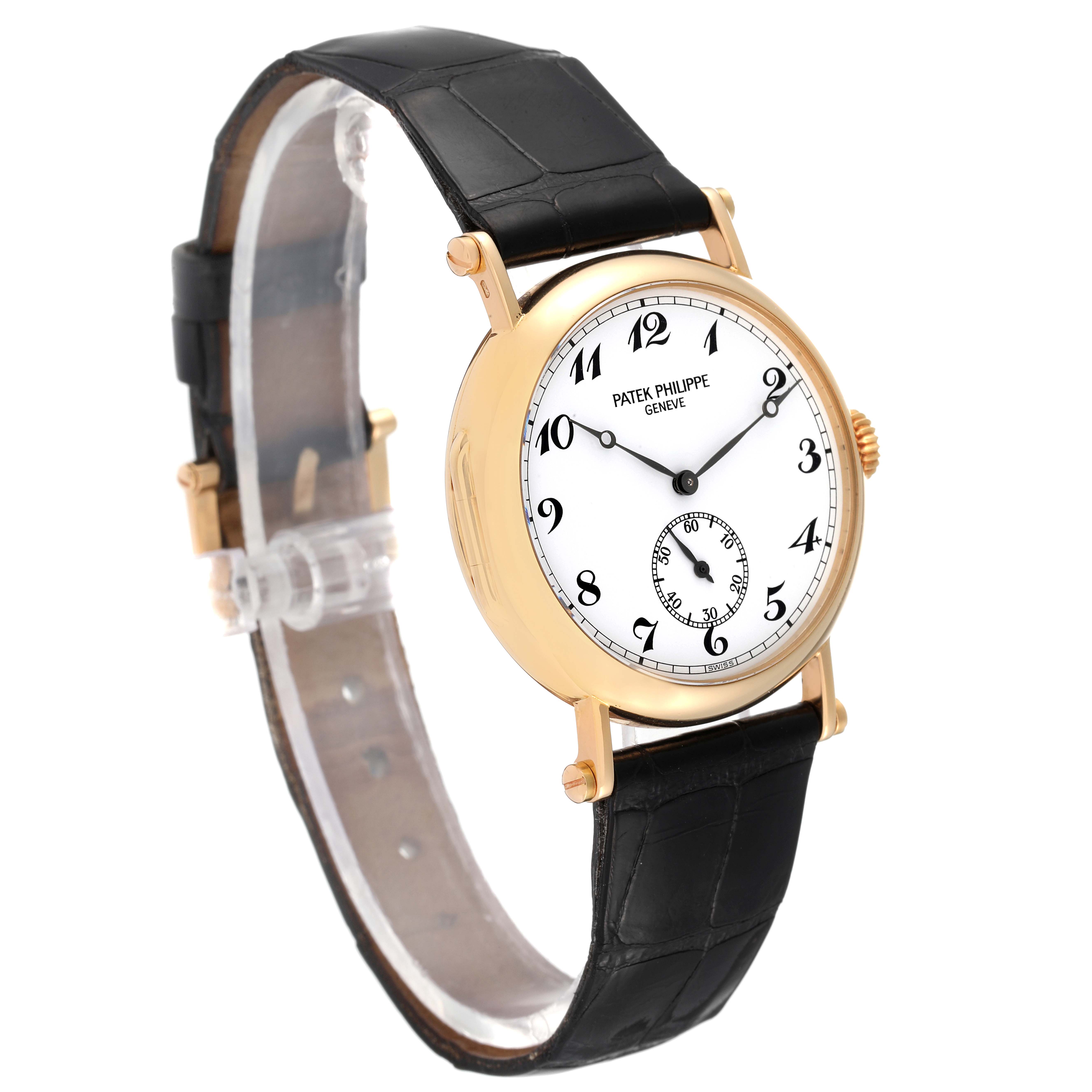 Patek Philippe Calatrava Officer Limited 150th Anniversary Yellow Gold ...