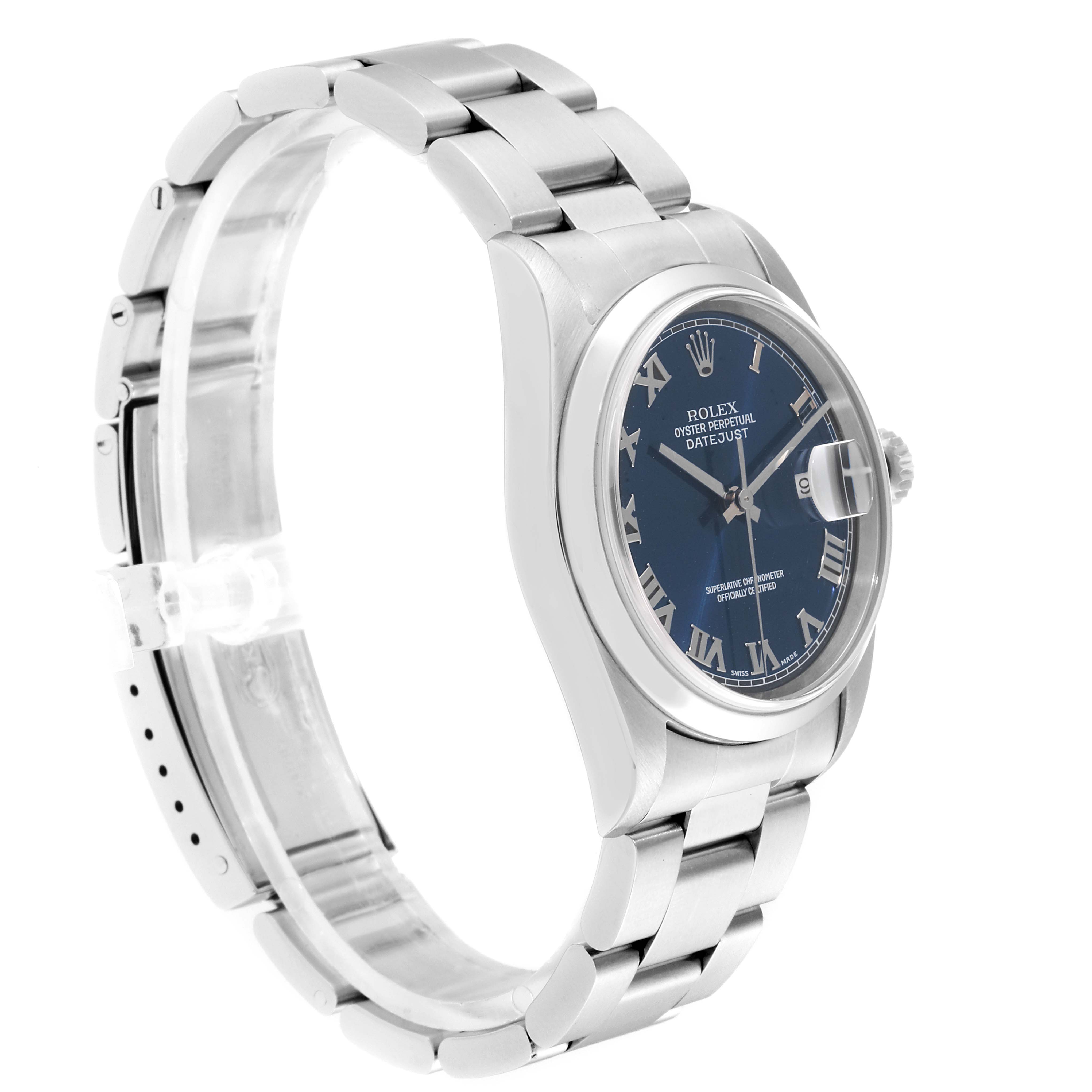 rolex 16200 blue