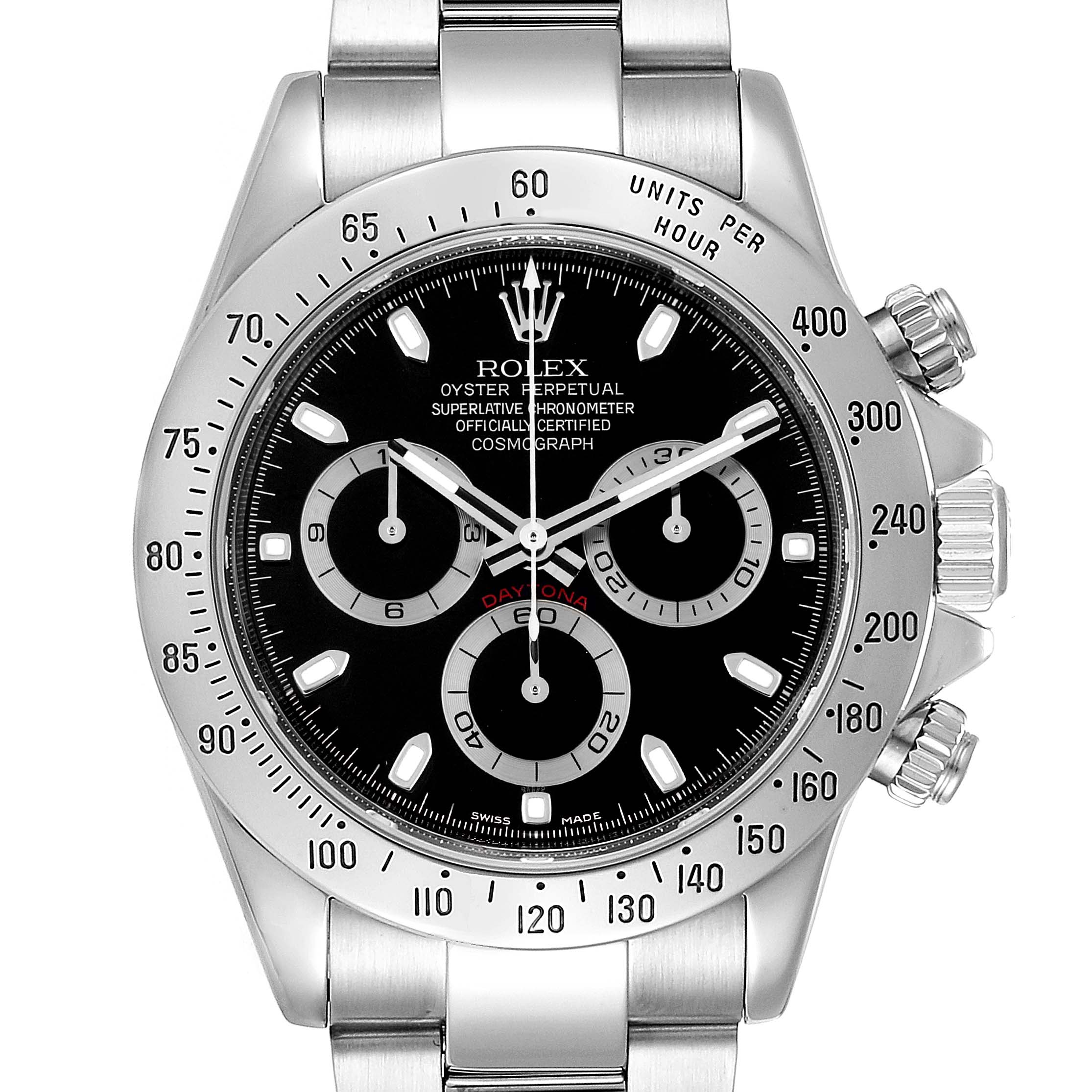 Rolex Daytona Stainless Steel 116520 | Stock 28524 | SwissWatchExpo