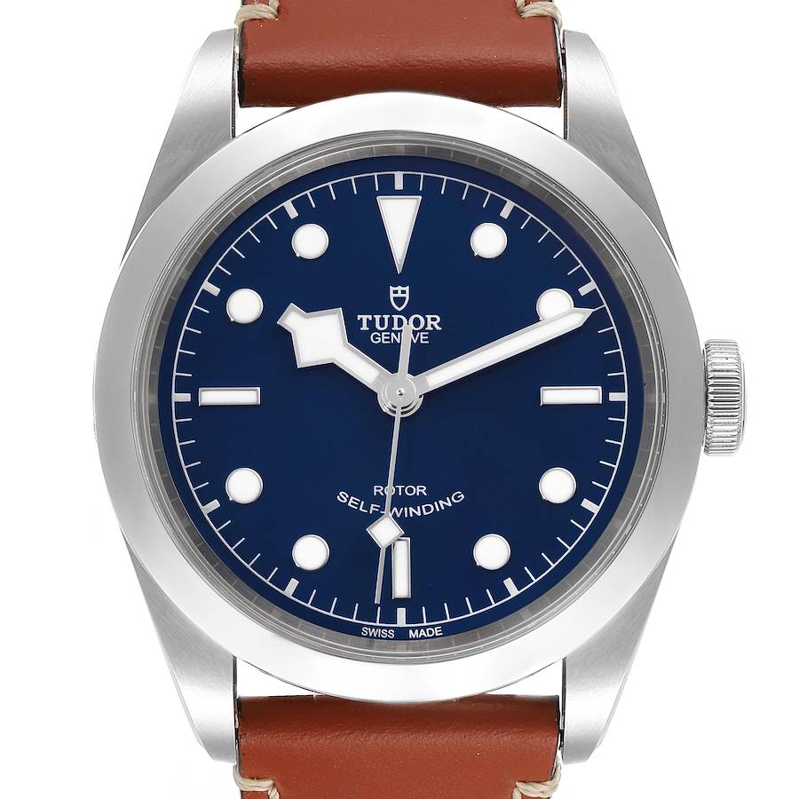 Tudor Heritage Black Bay 41 Blue Dial Stainless Steel Mens Watch 79540 SwissWatchExpo
