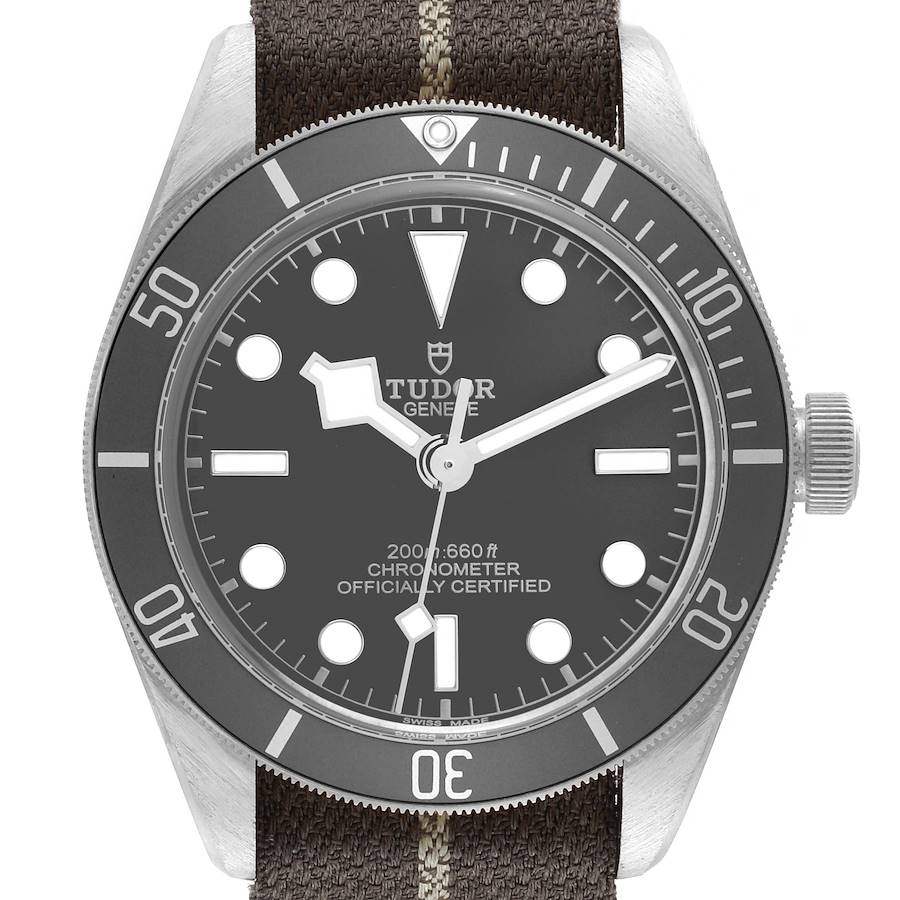 Tudor Heritage Black Bay Fifty-Eight 925 Silver Mens Watch 79010 Box Card SwissWatchExpo