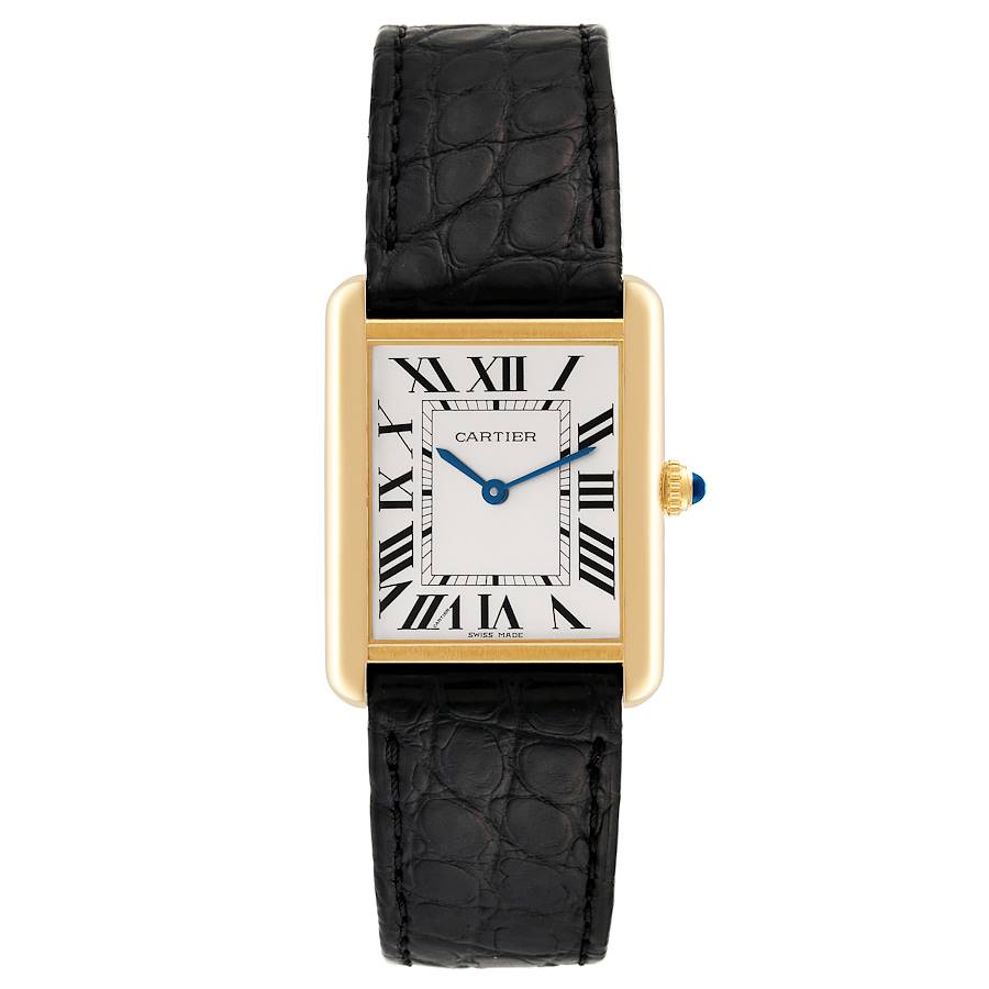 Cartier Tank Solo Yellow Gold W5200004 | Stock 62459 | SwissWatchExpo