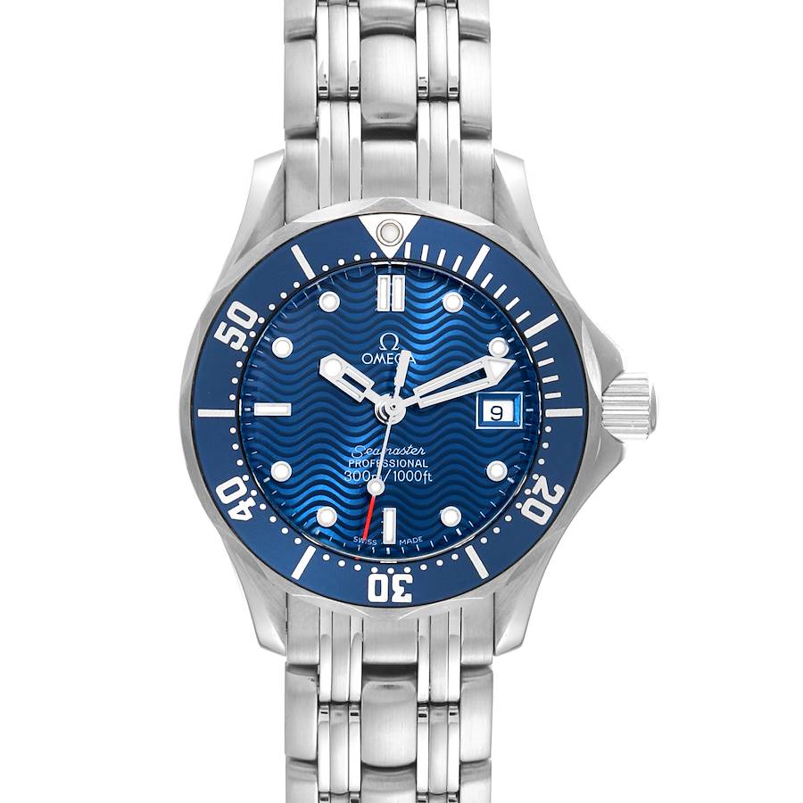 Omega Seamaster Diver 300M 28mm Steel Ladies Watch 2583.80.00 SwissWatchExpo