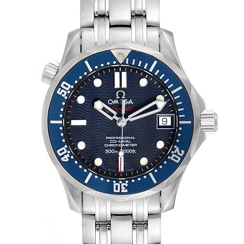 Photo of Omega Seamaster Midsize 36mm Co-Axial Blue Dial Watch 2222.80.00