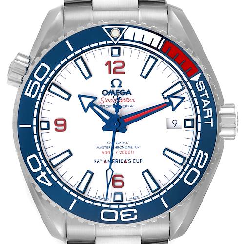 Photo of Omega Seamaster Planet Ocean America Cup Limited Edition Watch 215.32.43.21.04.001 Box Card