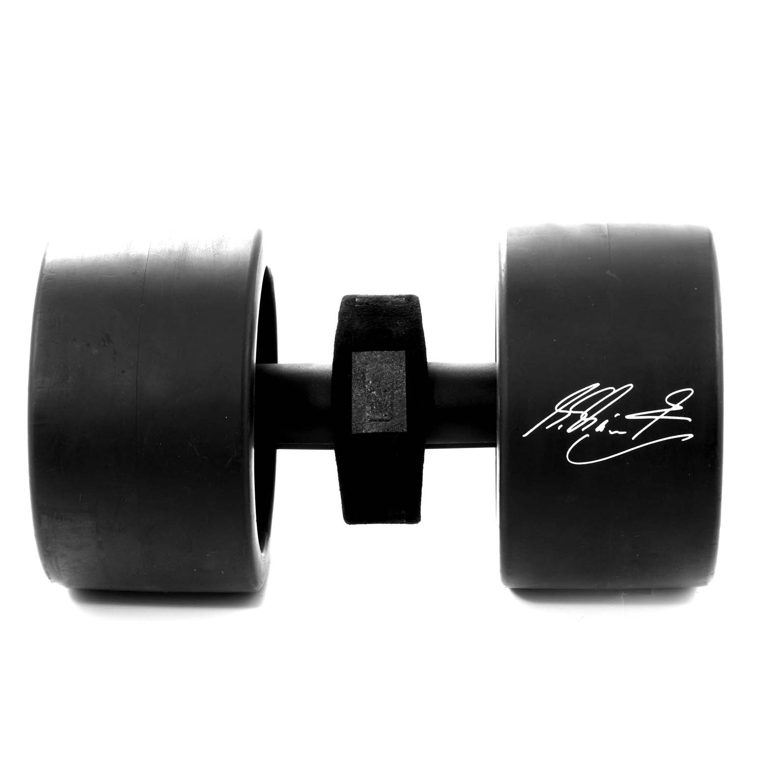 The image displays the wheel accessory designed for the Omega Speedmaster 3510.80.00 Men's Stainless Steel Blue Dial 3510.80.00 Men's Stainless Steel Blue Dial watch from a side angle.