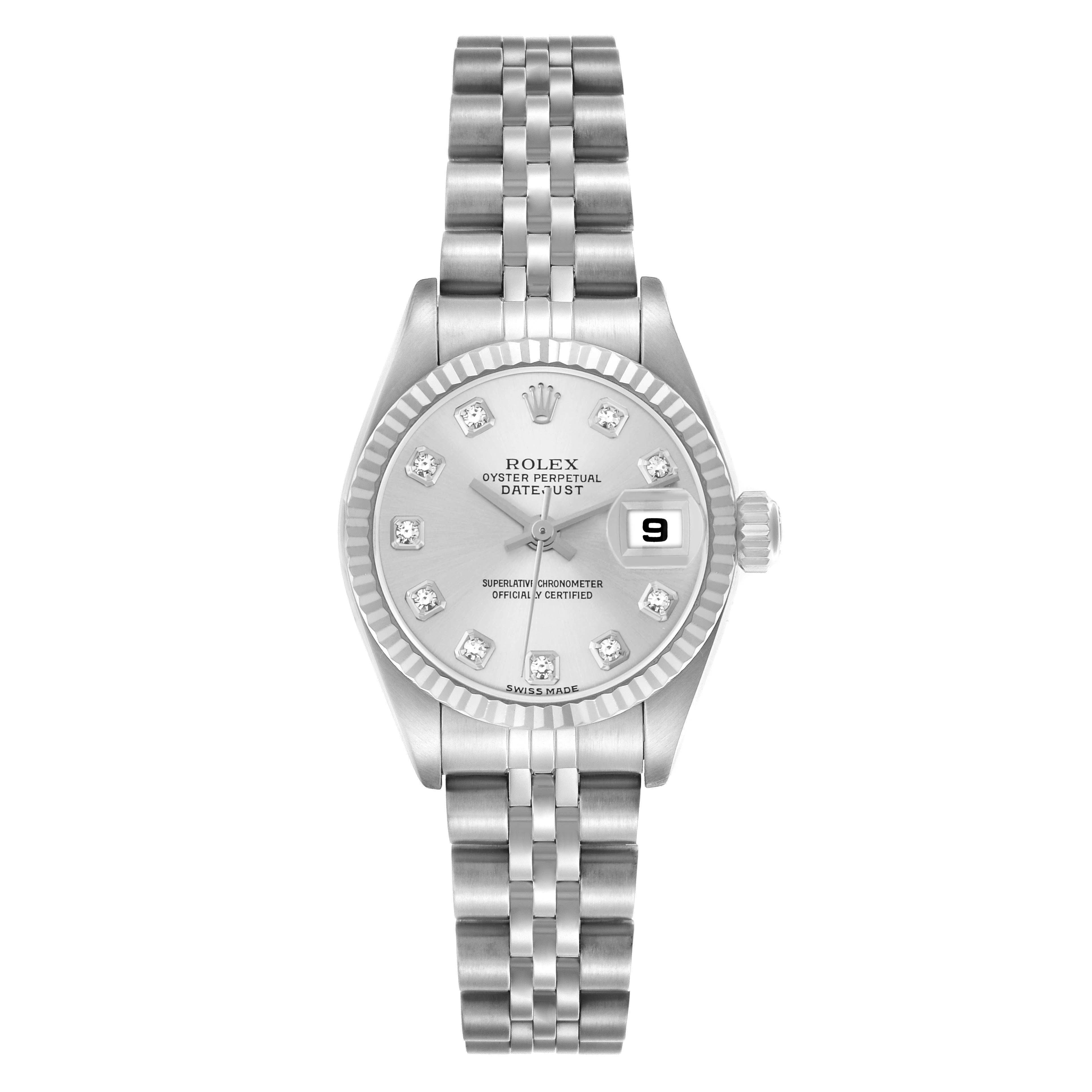 ROLEX DATEJUST 79174 7コマ Rolex Ladies Datejust 79174 Jubilee Diamond Mother of Pearl