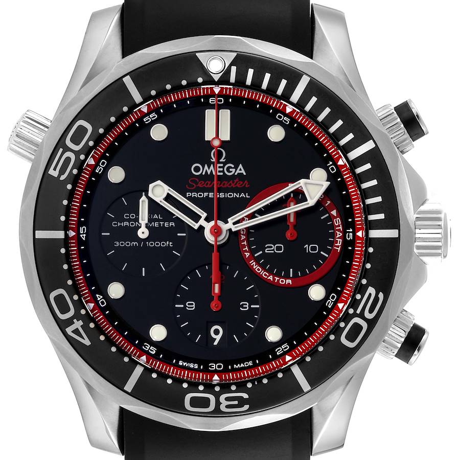 Omega Seamaster Diver ETNZ Limited Edition Watch 212.32.44.50.01.001 Box Card SwissWatchExpo