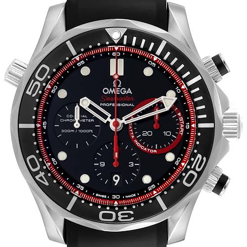 Photo of Omega Seamaster Diver ETNZ Limited Edition Watch 212.32.44.50.01.001 Box Card