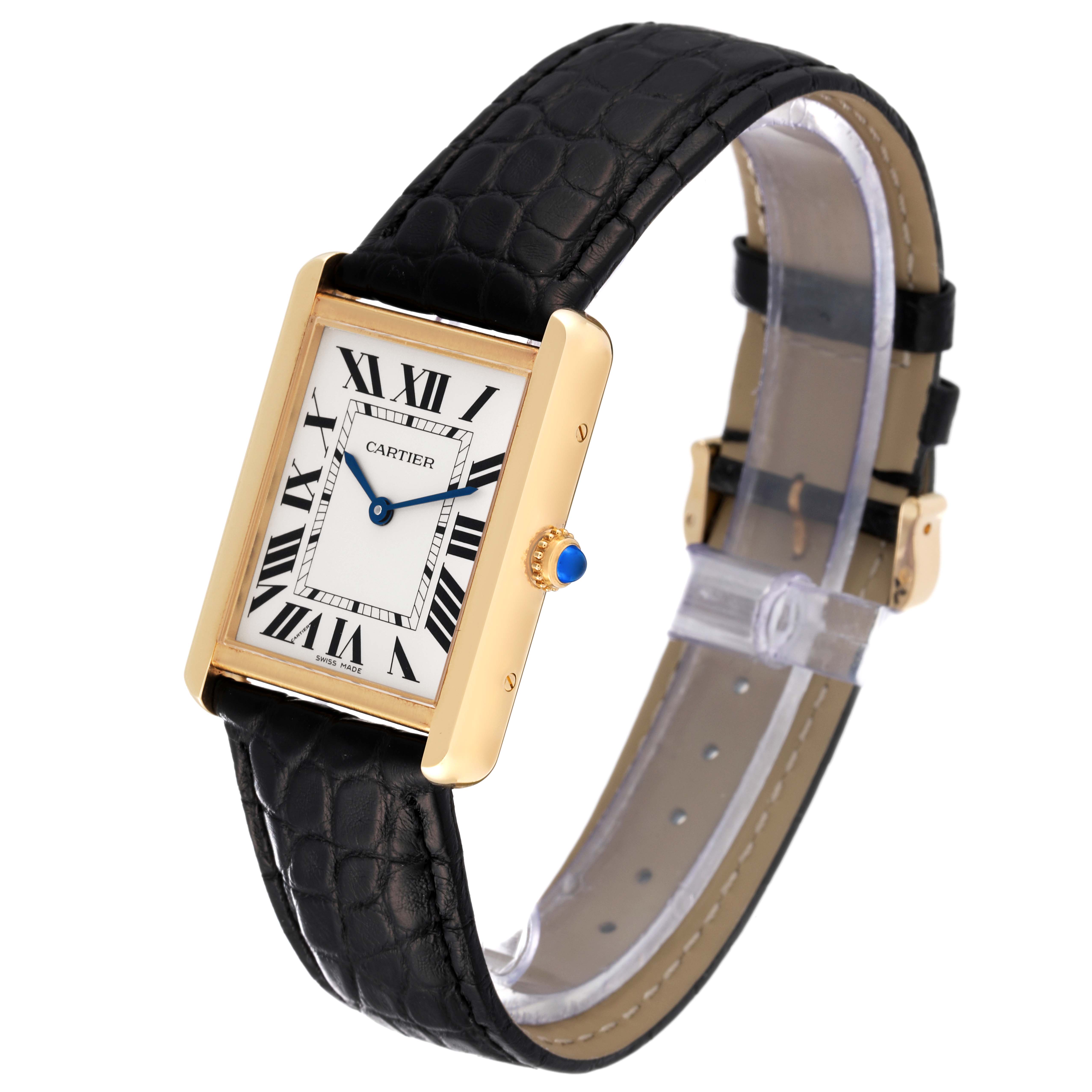 Cartier Tank Solo Yellow Gold W5200004 | Stock 53085 | SwissWatchExpo