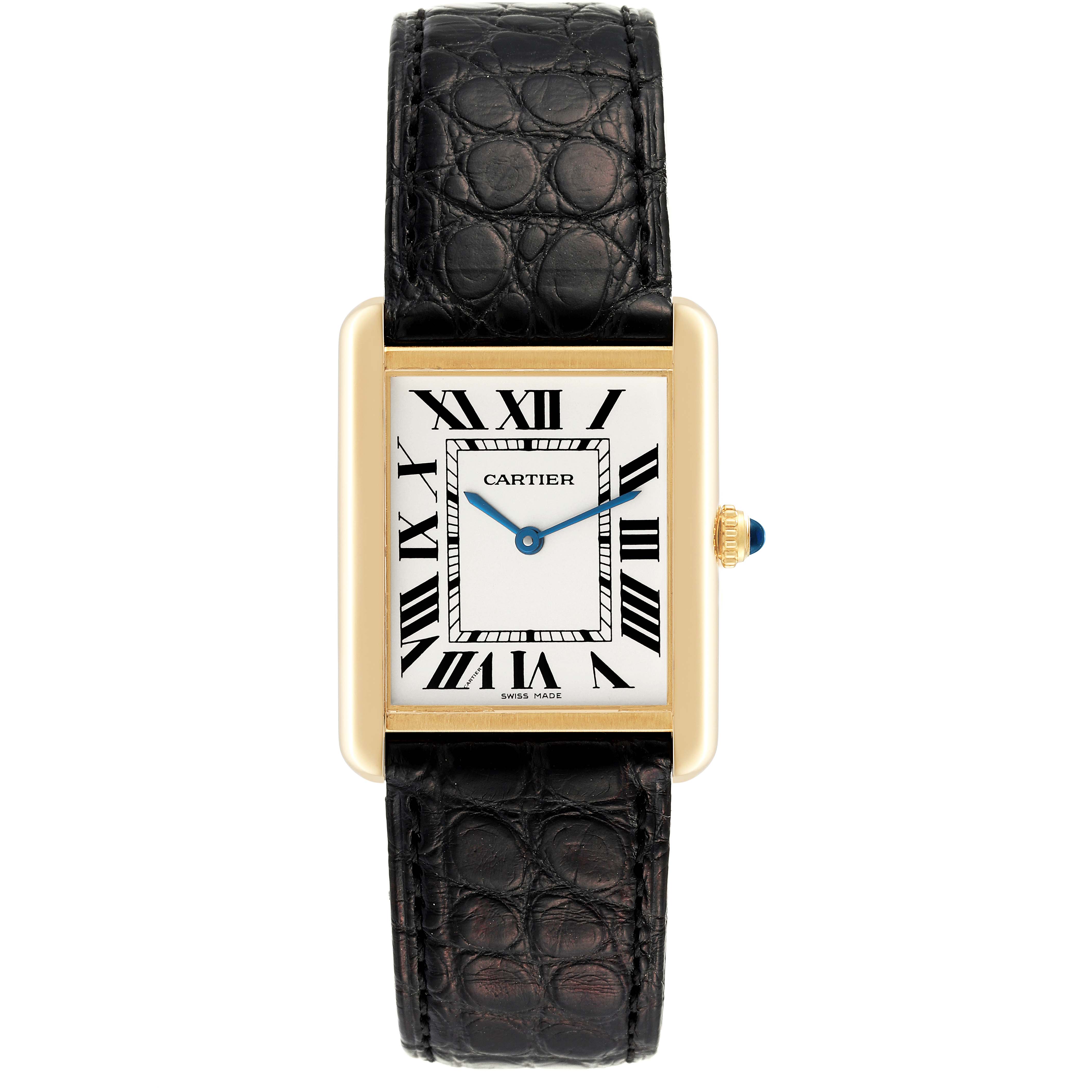 Cartier Tank Solo Yellow Gold W5200004 | Stock 53087 | SwissWatchExpo