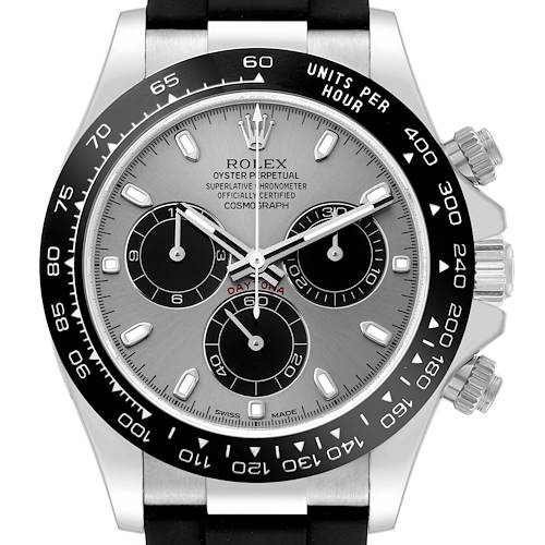 Photo of NOT FOR SALE Rolex Cosmograph Daytona White Gold Grey Dial Mens Watch 116519 Box Card PARTIAL PAYMENT FOR RH