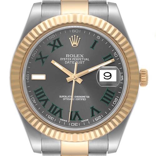 Photo of NOT FOR SALE Rolex Datejust 41 Steel Yellow Gold Wimbledon Dial Mens Watch 116333 PARTIAL PAYMENT